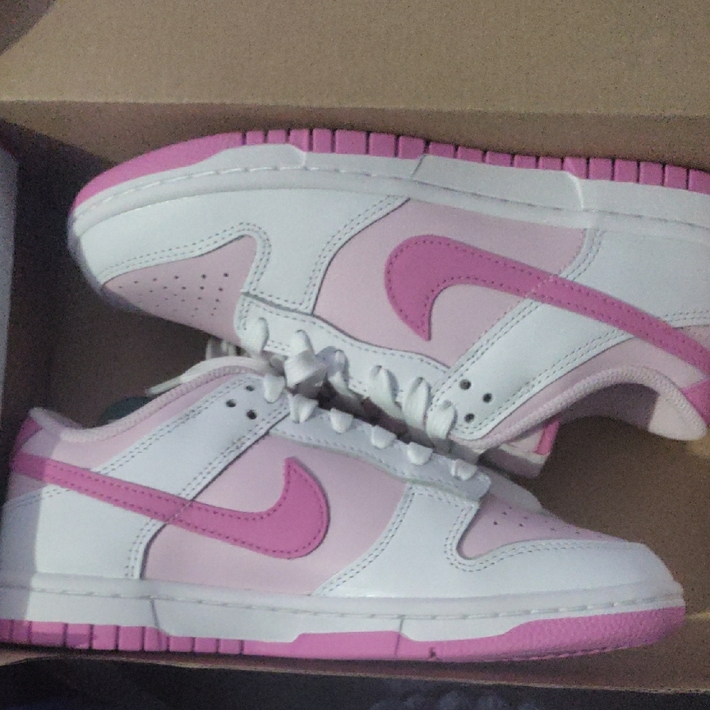 Pink Foam Nike Dunks Sz 6